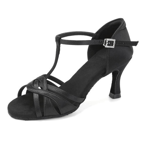 Mujeres Salón de Baile Latino Zapatos Rosa Damas Salsa Tango Zapatos 7,5 cm Tacones Baile - Imagen 17 de 21