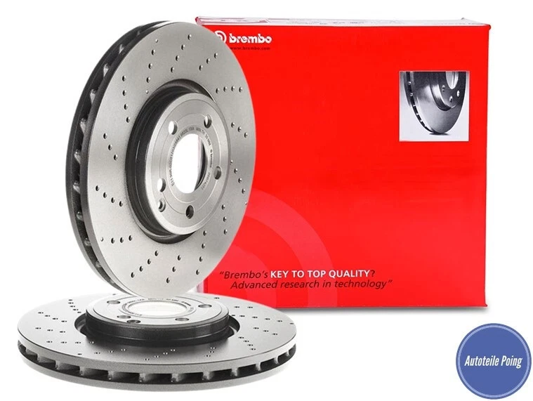 Brembo Brake Set WK 322mm Front Mercedes Benz CLS 220 250 350 400 C218 X218 - Image 2 of 4