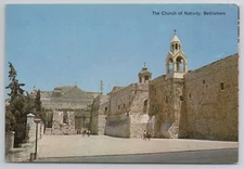Postcard The Church Of Nativity Bethlehem Israel