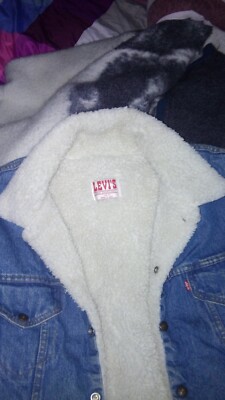 LEVI'S SHERPA TRUCKER TYPE3 Jacket Size 46R=(X)XL USA! 70'S/80'S-VINTAGE&TOP+RAR