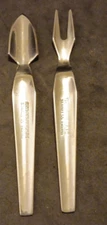 2 Pieces Strongbeam House Plant Hand Tool Set Trowel & Fork Stainless England