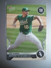 2021 TOPPS NOW MLB NETWORK TOP 100 LIAM HENDRIKS #T-58