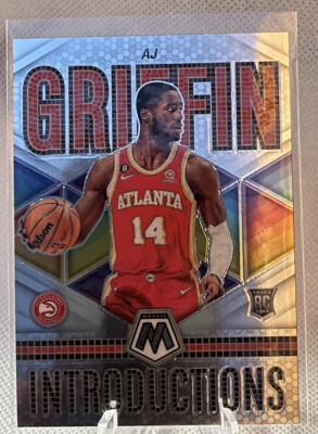  2022 Panini Mosaic Introductions Mosaic #6AJ Griffin - Atlanta Hawks MINT! 