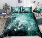 Sea Water Design 3 Piece Duvet Set