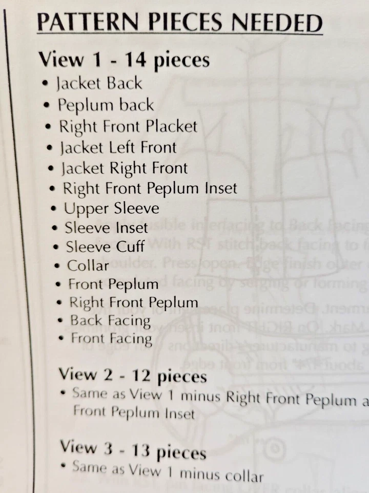 Jacket Coat Eyelet Appeal S M L XL Indygo Junction IJ727 Sewing Pattern Claire - Image 4 of 4