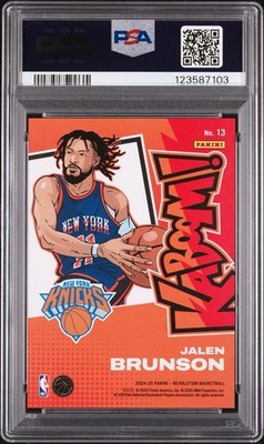 2024-25 Panini Revolution KABOOM! #13 Jalen Brunson Knicks SSP