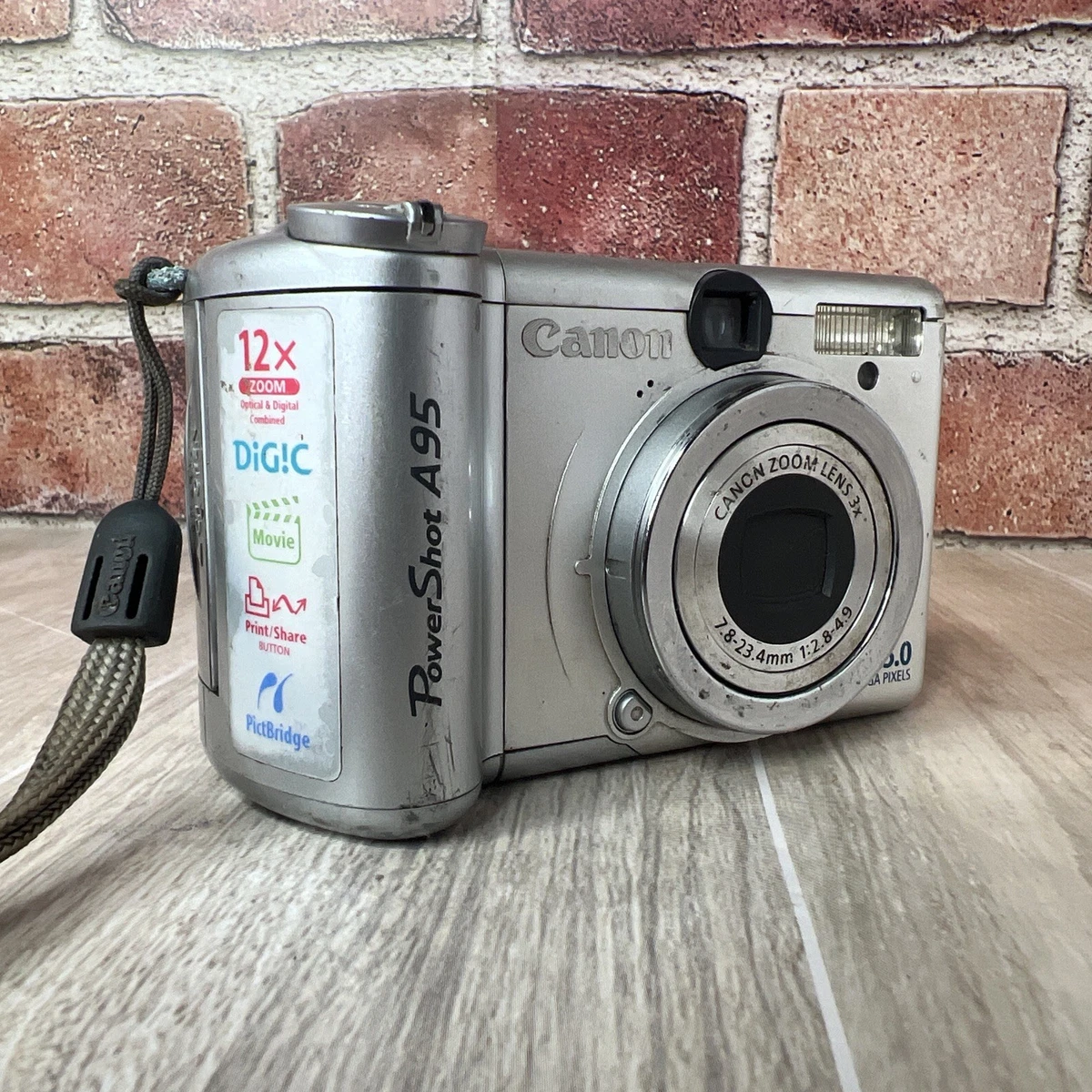 Canon PowerShot A95 1-4.9x Digital Zoom Digital Cameras for sale