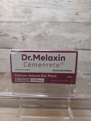 Dr Melaxin Calcium CX Cemenrete Volume Eye Patch EX Firming 60 Patches New