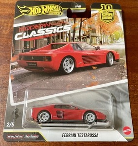 Hot Wheels Premium Ferrari Testarossa Modern Classics 2026 (In-Hand) New FPY86-S Hot Wheels Premium Ferrari Testarossa Modern Classics 2026 (In-Hand) New FPY86-S