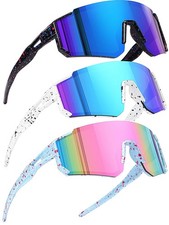 Youth Baseball Sunglasses Kids Sports Sunglasses for Boys Girls Softball Cycl...