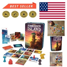 Forbidden Island: Epic Adventure Board Game for 2-4 Players - Strategy and Fun!