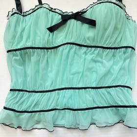New Victoria&rsquo;s Secret Sexy Little Things 36B Corset Camisole 2007 Vintage Y2K