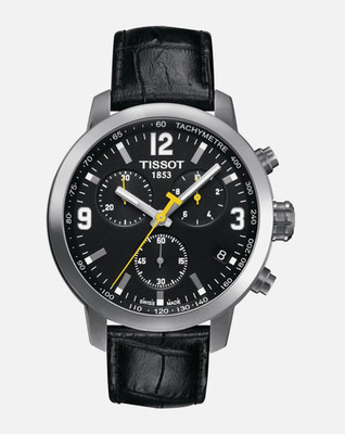 TISSOT PRC 200 Quartz Chronograph Black Dial