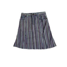 The Children's Place Y2K Boho Retro Multicolor Striped A-Line Denim Skirt 6X-7