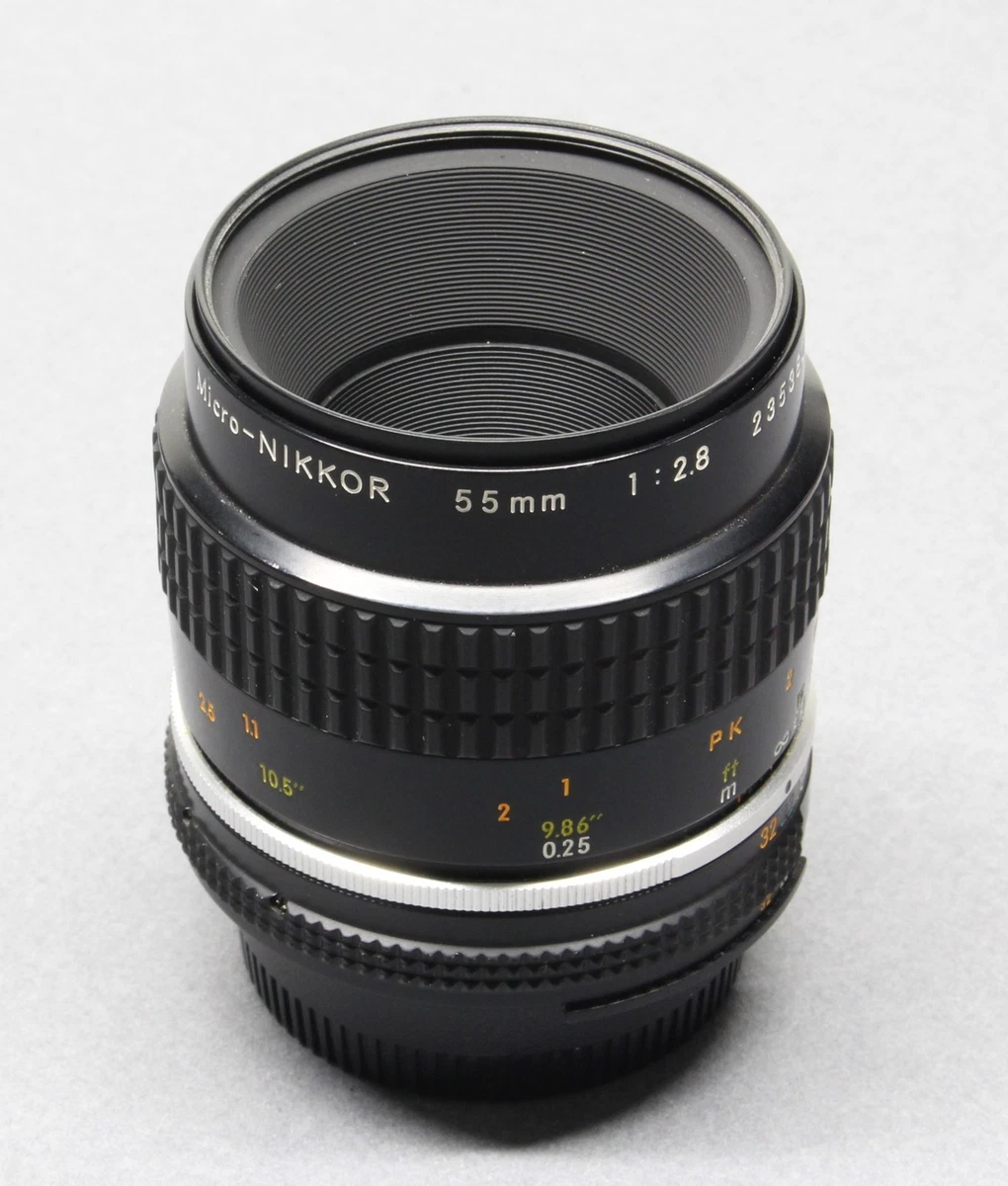 Nikon FA (miro NIKKOR 55mmレンズ) Amazon.com : Nikon 55mm f/2.8 Micro Nikkor Lens AIS IMP : Camera