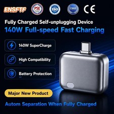 Smart Auto Stop Charging Adapter Auto Disconnect Charger Portable For Travel Gn