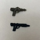 2 Vintage Star Wars Weapons Gray Pilot Blaster  Cloud Car Blue Bespin ESB Empire