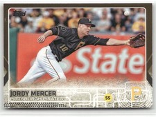 2015 Topps Jordy Mercer Gold #/2015 Pittsburgh Pirates #269