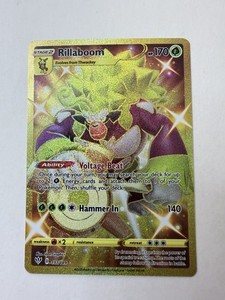 Rillaboom Vmax Gold