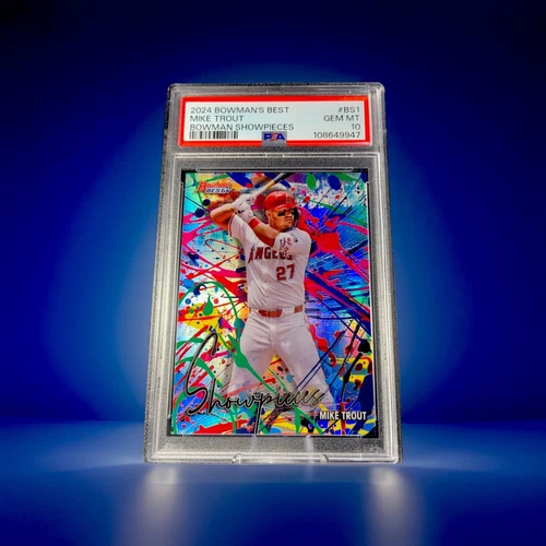2024 Bowmans Best Mike Trout Showpieces #BS1 PSA 10