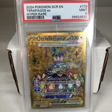 Terapagos ex 173/142 PSA 9 Corona Stellare Iper Rara SV SCR EN
