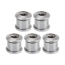 5pcs Silver 8.5mm Road Nuts Bicycle Chain Bolts