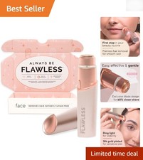 Hypoallergenic Facial Hair Remover - LED Light  Butterfly Technology for Women