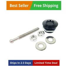 1.25" Upper Diameter Black Anodized MIni Quick Release Latch