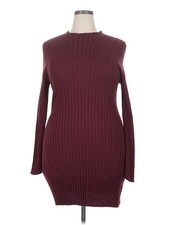 LA MAILLE SEZANE Paris Women Red Casual Dress XXL