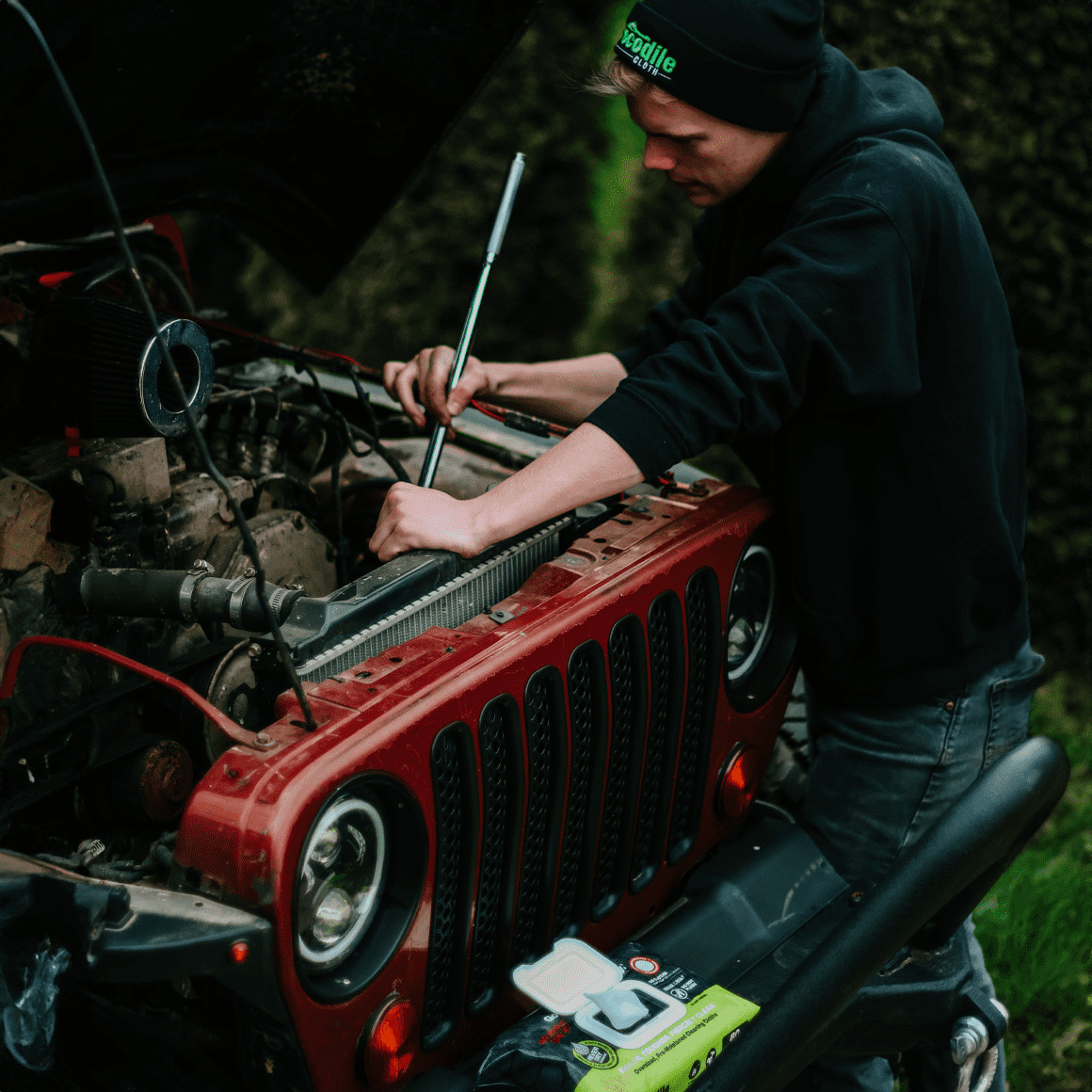 Cloth Garage, Large Cleaning Wipes, for Interior and Degreasing, 90 Count