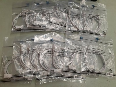 (14) Vertical Cable 3Ft Grey Cat5e Ethernet Patch Cable 01752-600/3GY