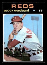 1971 Topps Baseball #496 Woody Woodward NM/MT *e2
