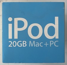 Apple iPod 4th Gen Empty Box M9282LL/A Original Packaging 2004 Model A1059