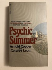 Psychic Summer Arnold Copper Coralee Leon 1977 First Dell Printing Paperback