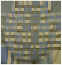 Handwoven Wool Kilim Dhurrie Rug Color Beige and Green Design Area Carpet Rug