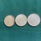 1887, 1888, and 1889 $1 Morgan Silver Dollars