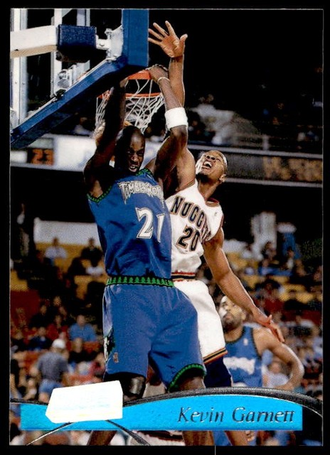 1997-98 Stadium Club #138 Kevin Garnett Minnesota Timberwolves