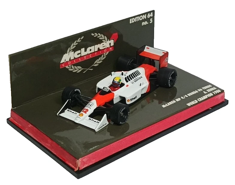 Minichamps McLaren MP4/4 Ayrton Senna 1988 Edition 64 Nr.5 1:64 - Bild 4 von 4