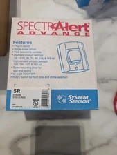 Spectra Alert Advance SR Strobe System Sensor STD CD Red