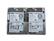 LOT OF 2 Dell 300GB 9MCCH 12gb/s 2.5" SAS Enterprise Server HDD ST300MP0006