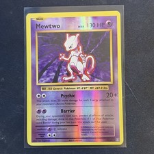 Pokémon Mewtwo TCG Reverse Holo Carta Rara 51/108 XY Evoluzioni NM/LP