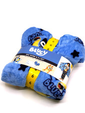 Bluey Character Boys 3-Piece Robe and Pajama Set, Size 6, NEW 