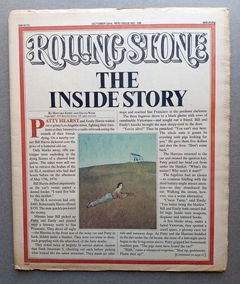 Rolling Stone Magazine, October 23, 1975, Patty Hearst, Bob Dylan, Crosby & Nash
