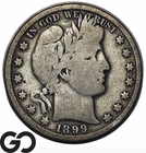 1899-O Barber Half Dollar