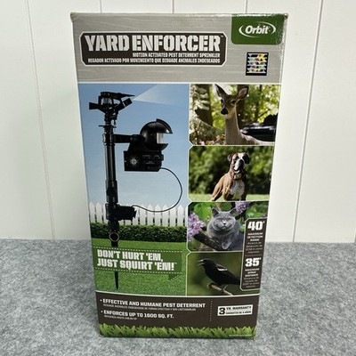Orbit Yard Enforcer Motion-Activated Sprinkler-Animal Repeller & Lawn Protector
