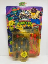 *Yellowing + Damage* TMNT Ninja Turtles Mike as Frankenstein 93 Playmates Red