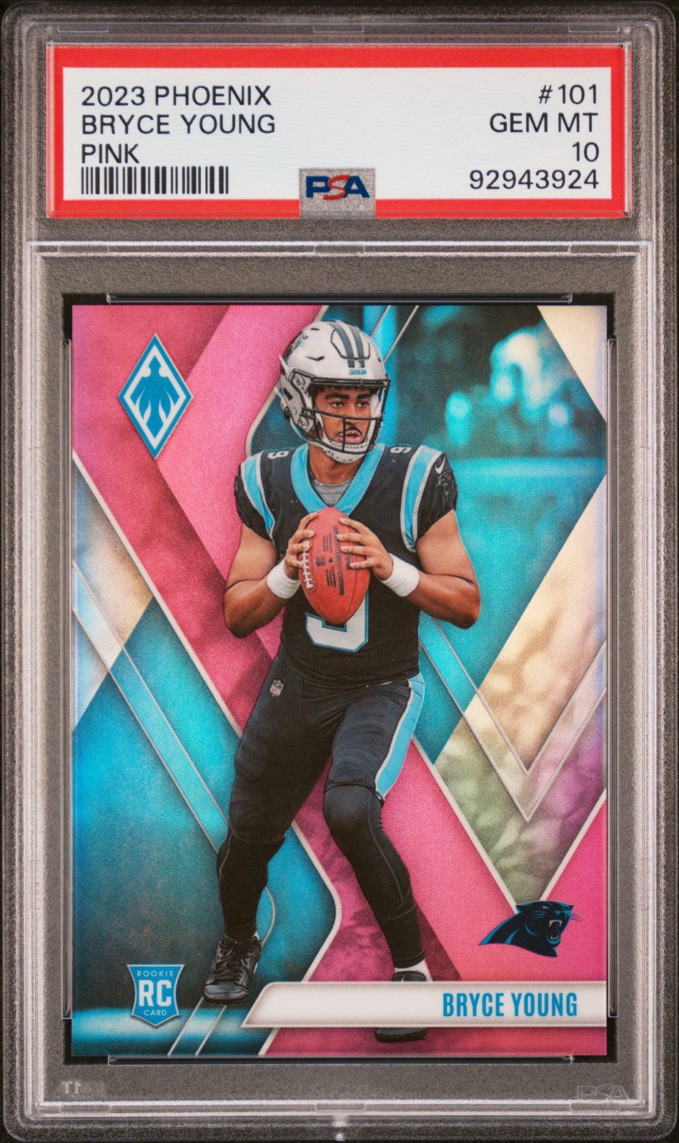 Bryce Young Panini Phoenix #101 Pink