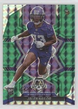 2022 Panini Mosaic Rookies Green Mosaic Prizm Jalen Nailor #347 12g7