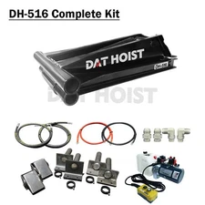 8-Ton Hydraulic Scissor Hoist Kit–Short Lower Arm–Fits 10–14' Dump Bodies DH-516