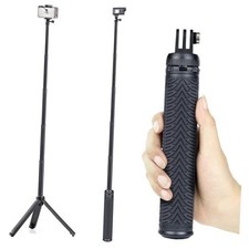 Waterproof Selfie Stick Underwater Tripod Pole Hand Grip for Go Pro 34 inch